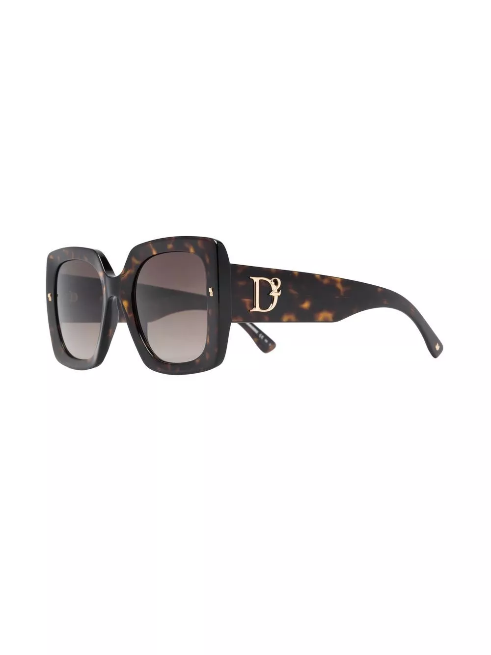 Affordable DSQUARED2 EYEWEAR tortoiseshell-effect sunglasses Women 0122