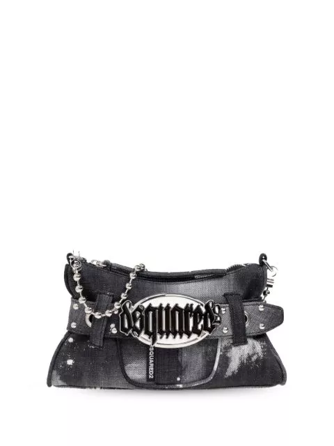 Affordable DSQUARED2 Gothic logo-plaque shoulder bag Women 0129