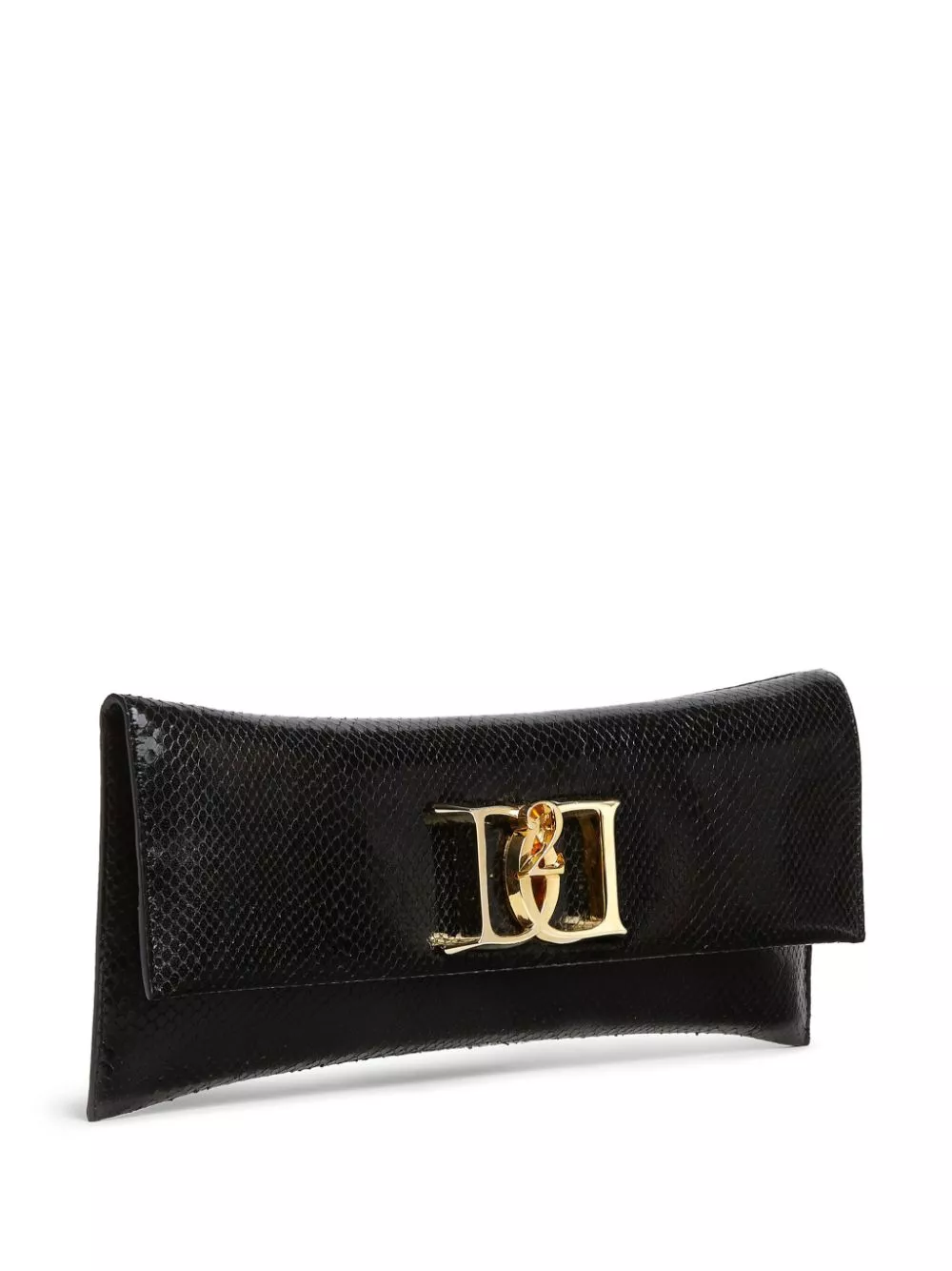 Affordable DSQUARED2 logo-plaque leather clutch bag Women 0129