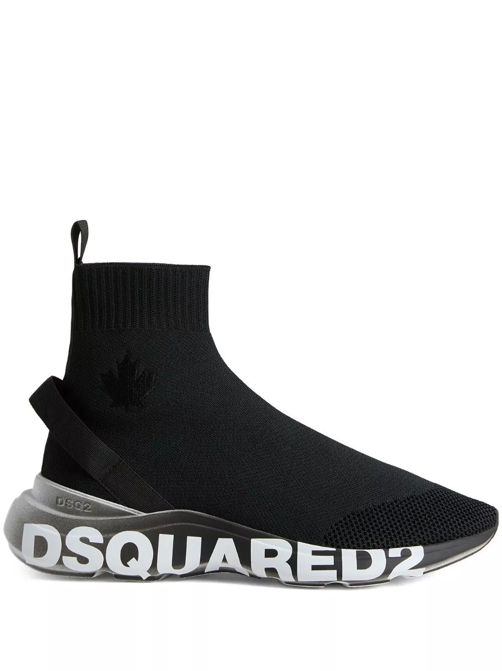 Affordable DSQUARED2 logo-print sock sneakers Men 0120