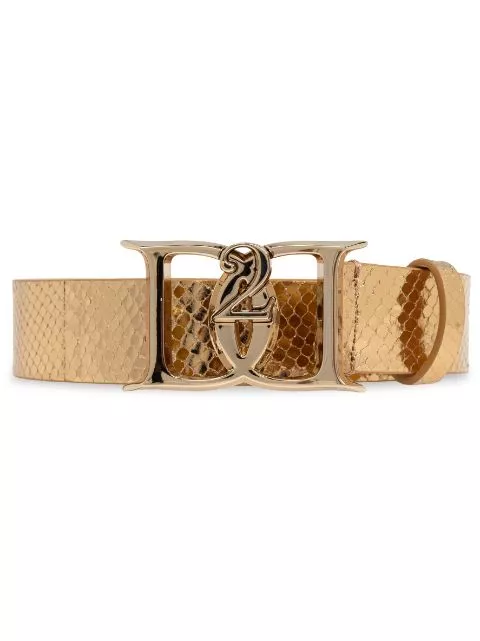 Disqued DSQUARED2 laminated belt Women 0122