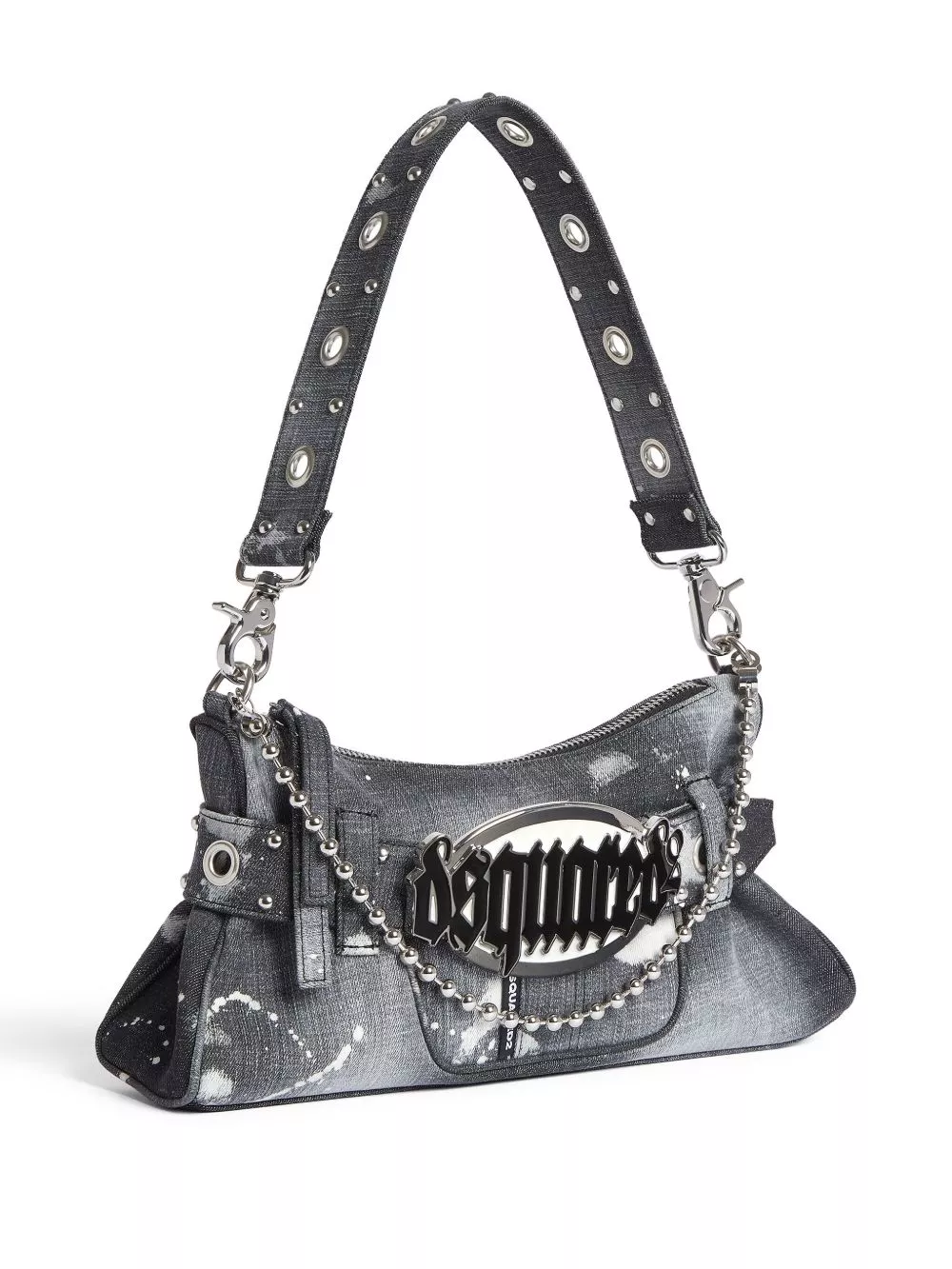 Cheap DSQUARED2 Gothic denim shoulder bag Women 0129