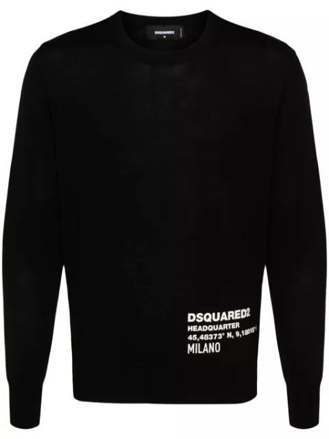 DSQUARED2 Ceresio 9 logo-applique jumper Men 0115