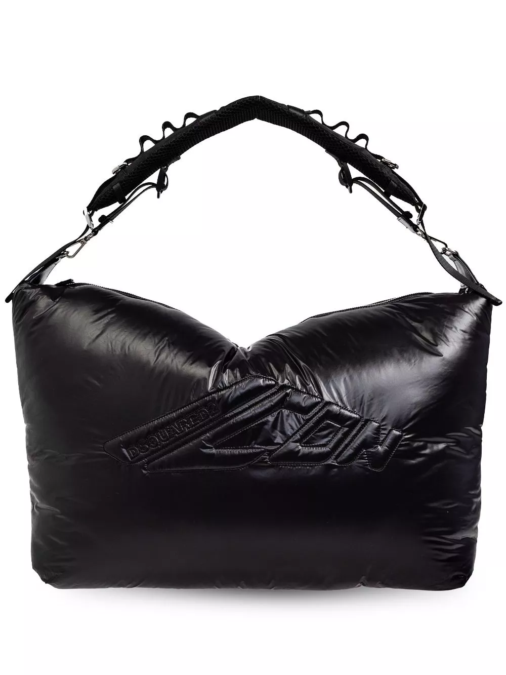 Disqued DSQUARED2 embossed-logo maxi shoulder bag Women 0113