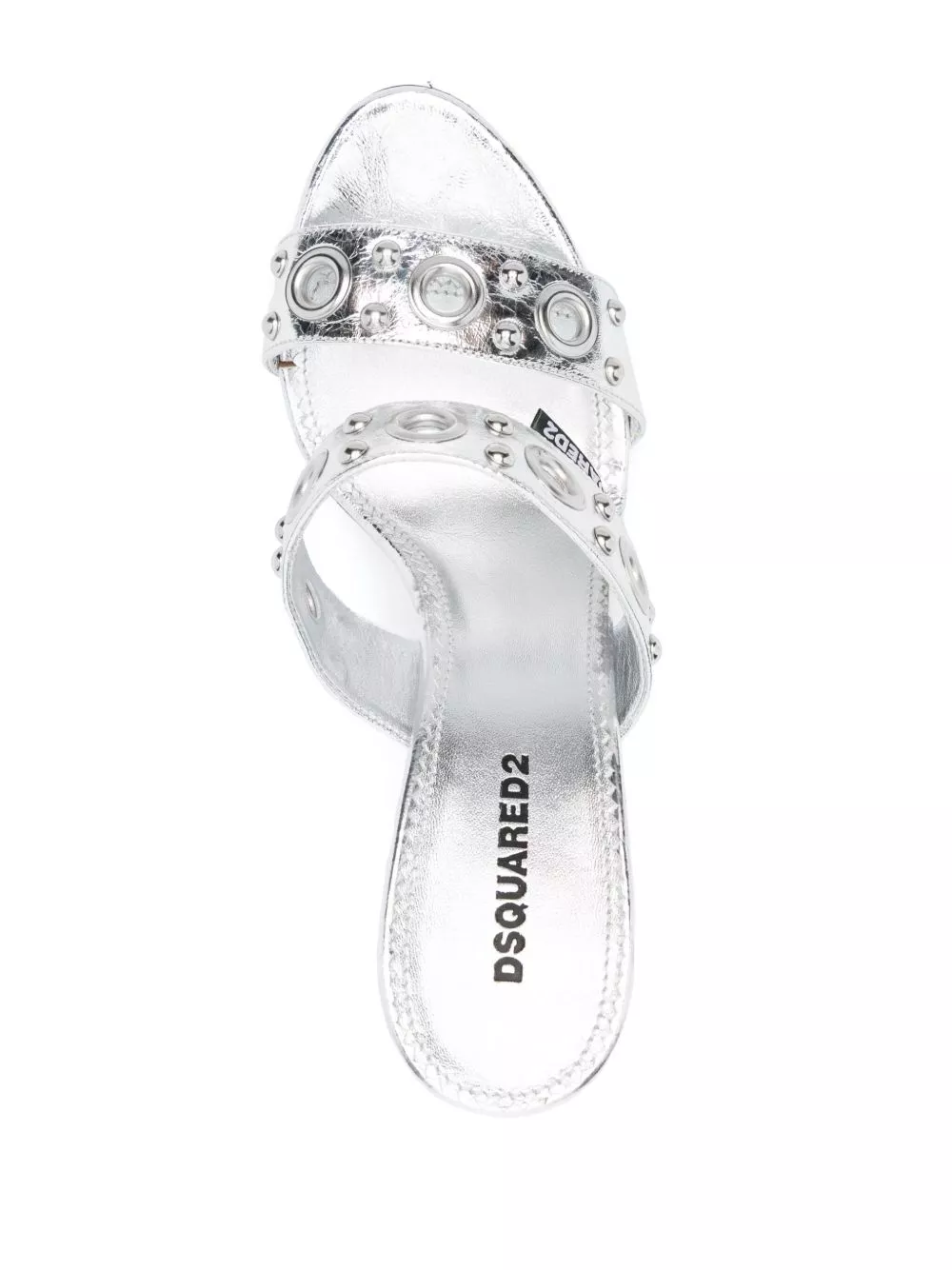 Affordable DSQUARED2 Gothic 110mm leather sandals Women 0130