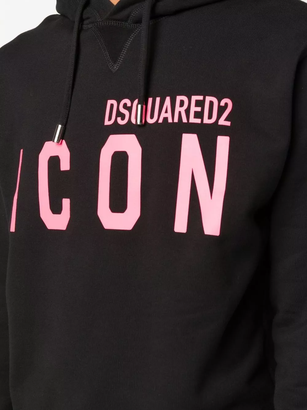 Disqued DSQUARED2 Icon logo-print hoodie Men 0115