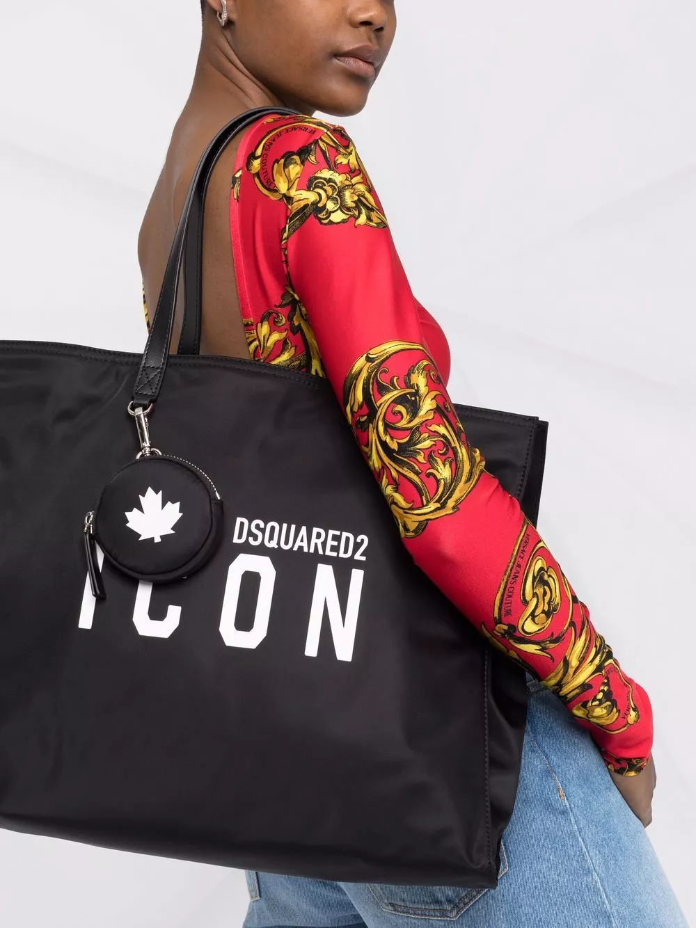 Affordable DSQUARED2 Icon logo-print tote Women 0113