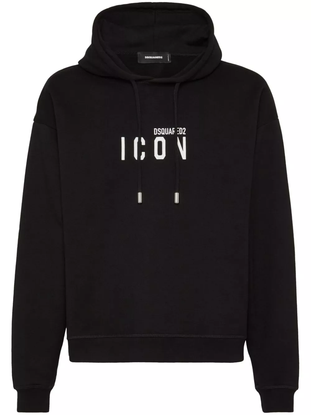 Affordable DSQUARED2 Icon-print drawstring hoodie Men 0115