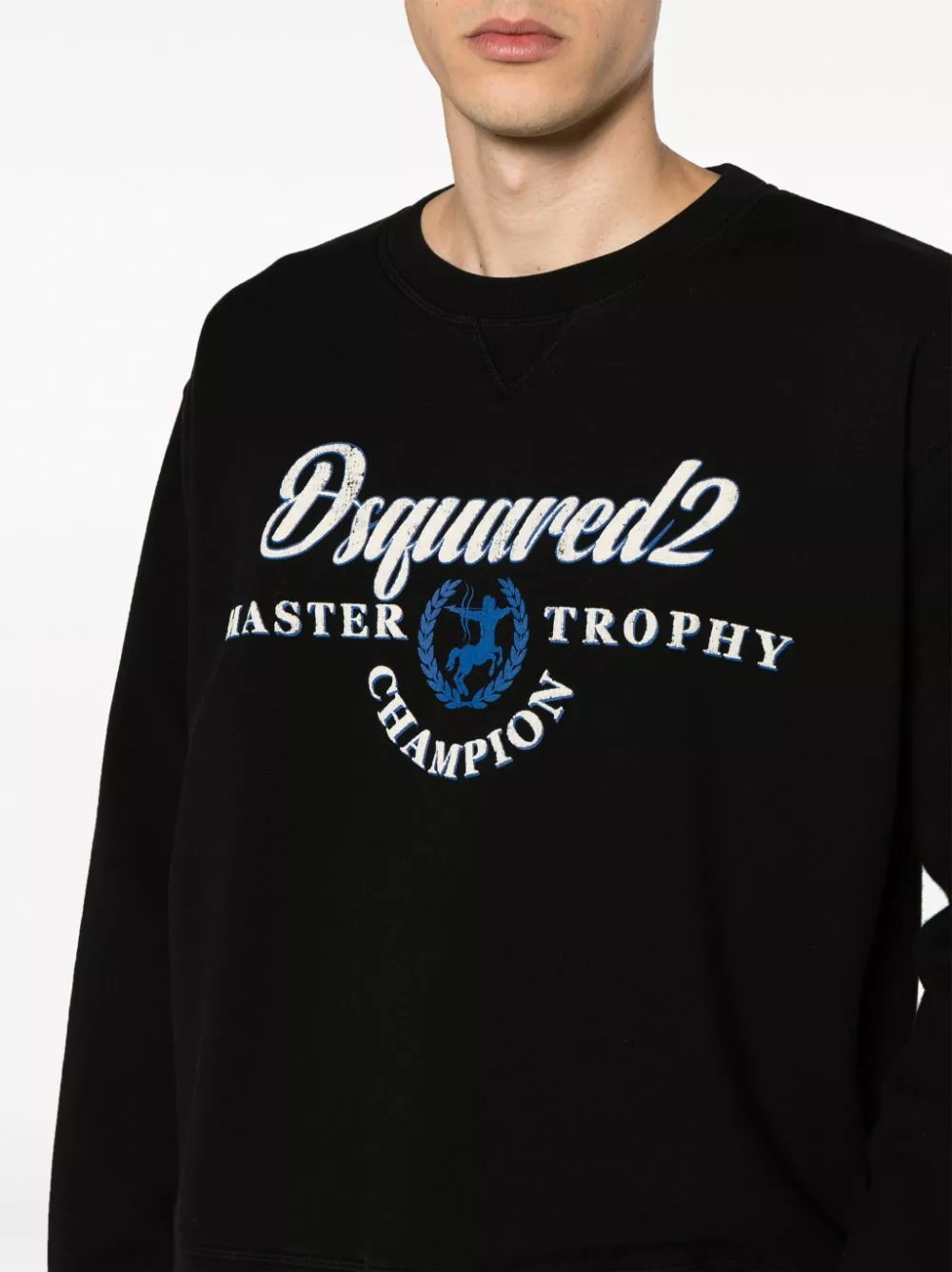 Disqued DSQUARED2 logo-print cotton sweatshirt Men 0115