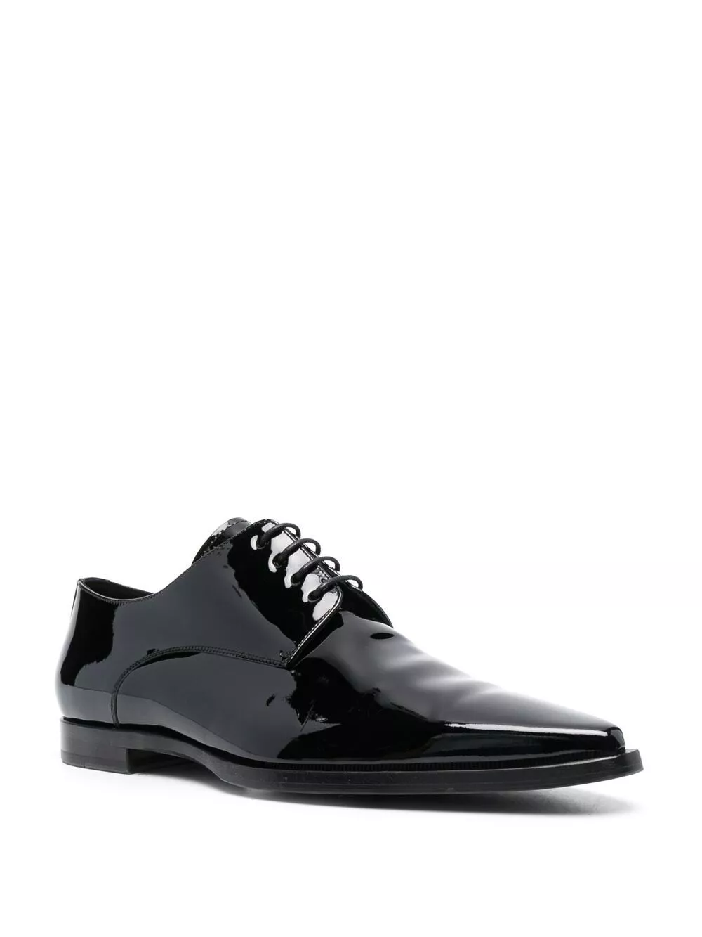 Cheap DSQUARED2 patent-leather Derby shoes Men 0125