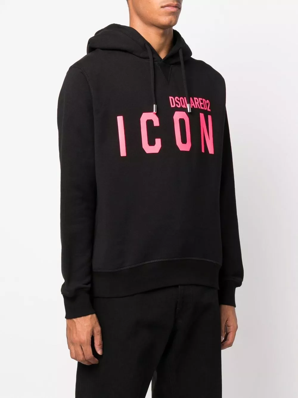 Disqued DSQUARED2 Icon logo-print hoodie Men 0115