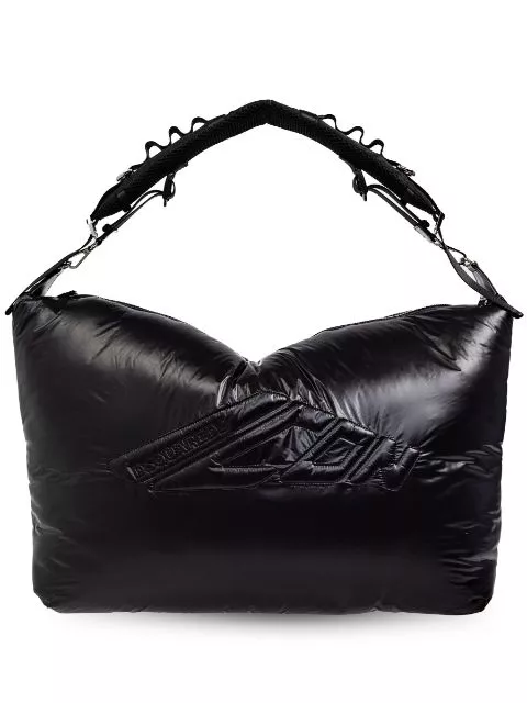 DSQUARED2 embossed-logo maxi shoulder bag Women 0113