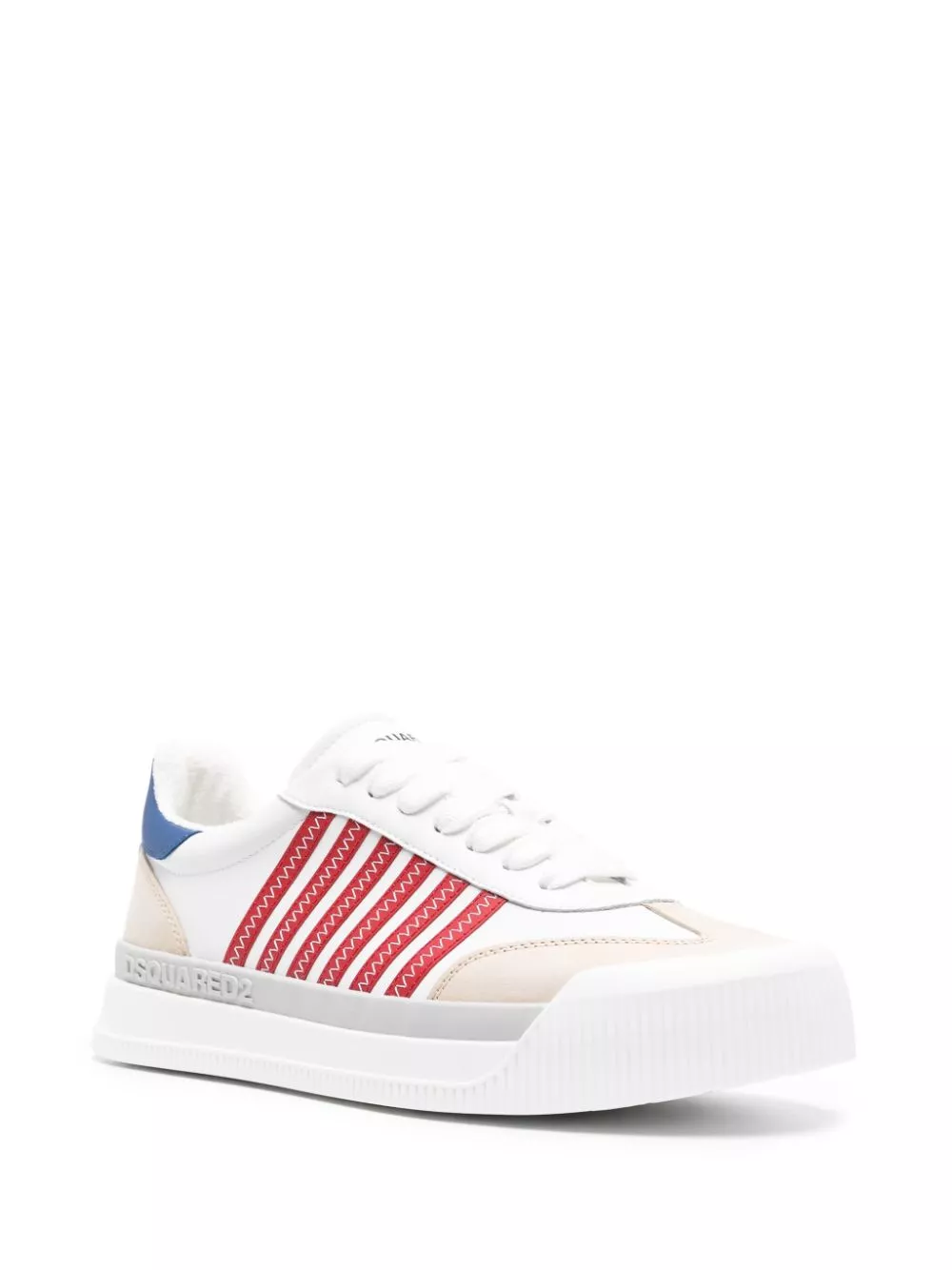 Cheap DSQUARED2 New Jersey leather sneakers Men 0125