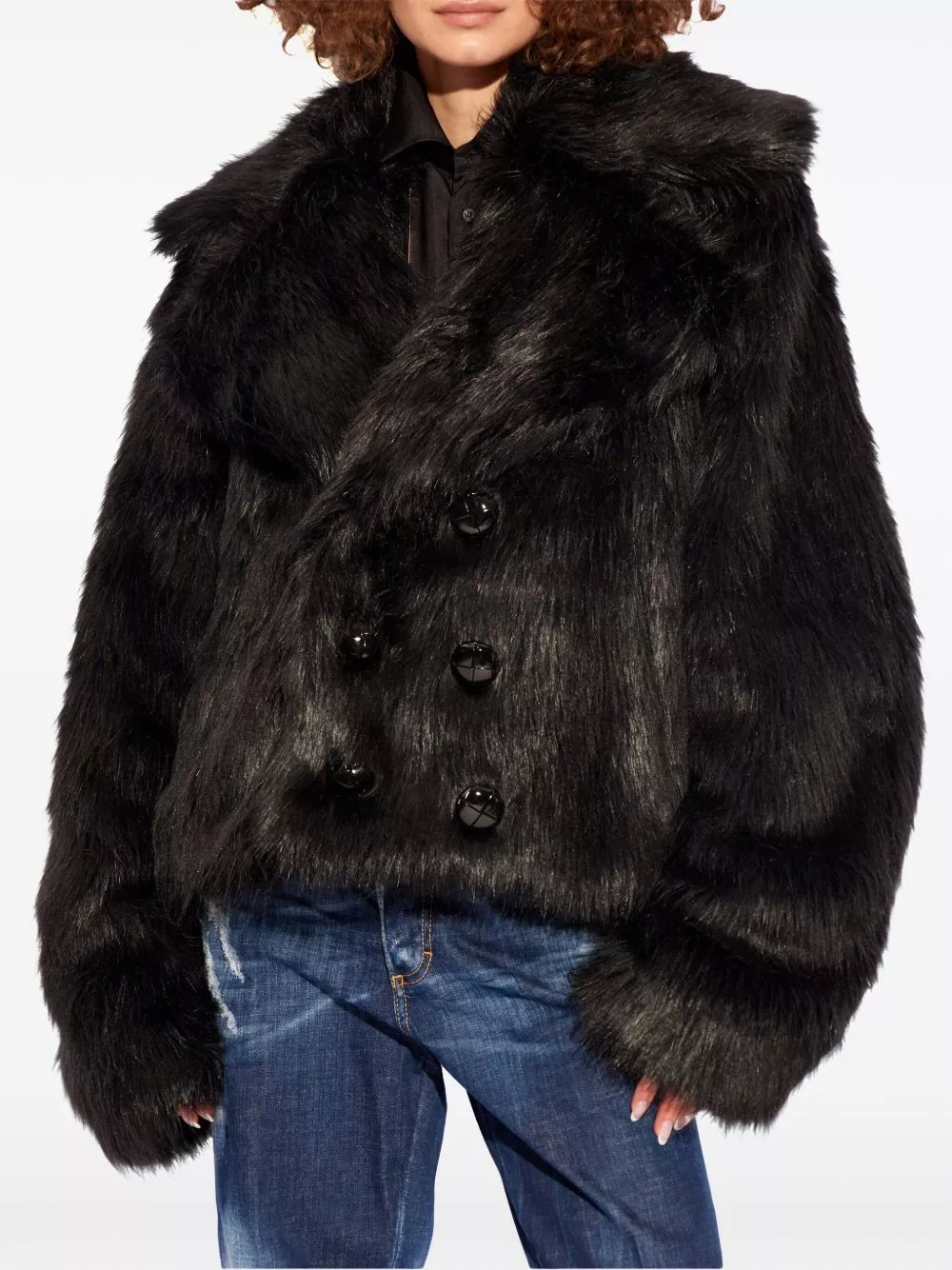 Disqued DSQUARED2 Hunting faux-fur jacket Women 0119