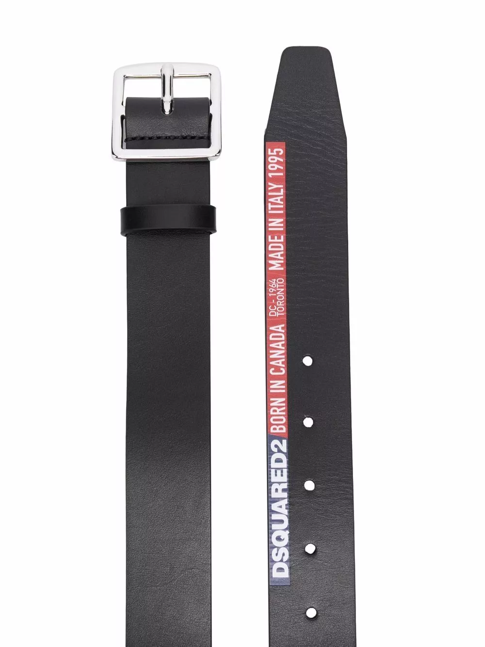 Affordable DSQUARED2 logo-print belt Men 0128