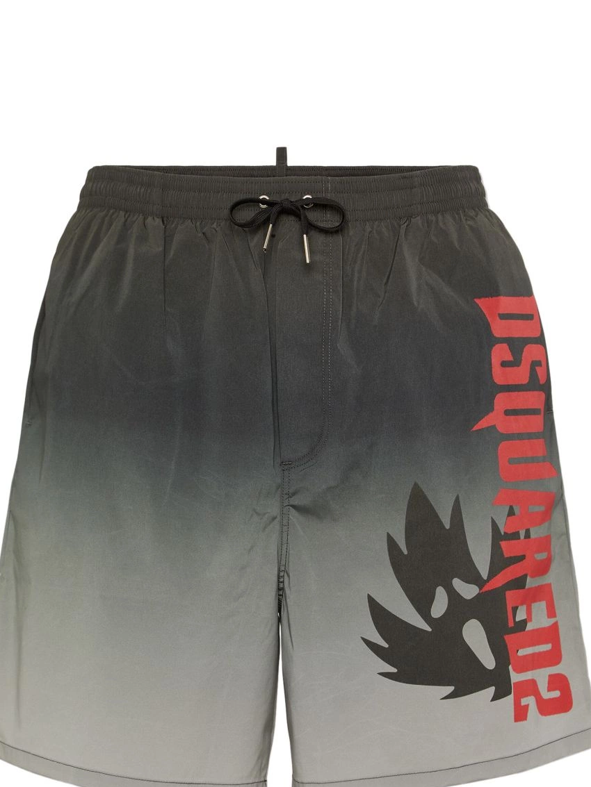 Affordable logo-print DSQUARED2 swim shorts Men 0222