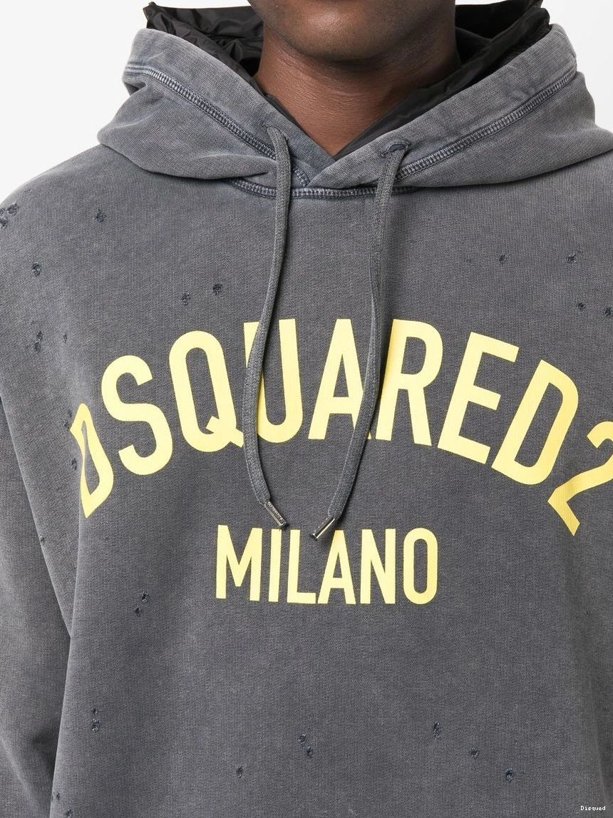 Disqued pullover hoodie DSQUARED2 logo-print Men 0220