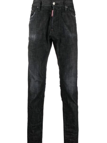 Cheap Men DSQUARED2 jeans slim-cut tapered 0211