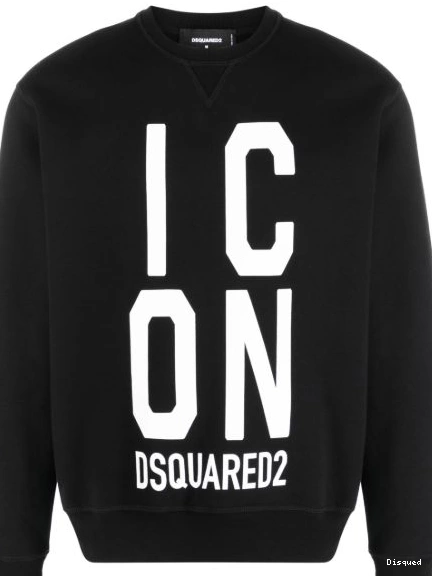 Cheap Men DSQUARED2 Icon logo-print sweatshirt cotton 0216