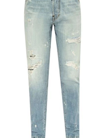 Affordable DSQUARED2 slim-cut ripped Men jeans 0221