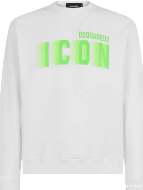 Disqued cotton Men sweatshirt logo-print DSQUARED2 0214