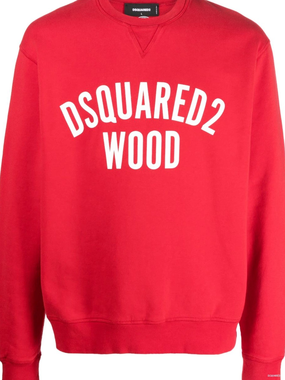 Disqued DSQUARED2 cotton logo-print sweatshirt Men 0218