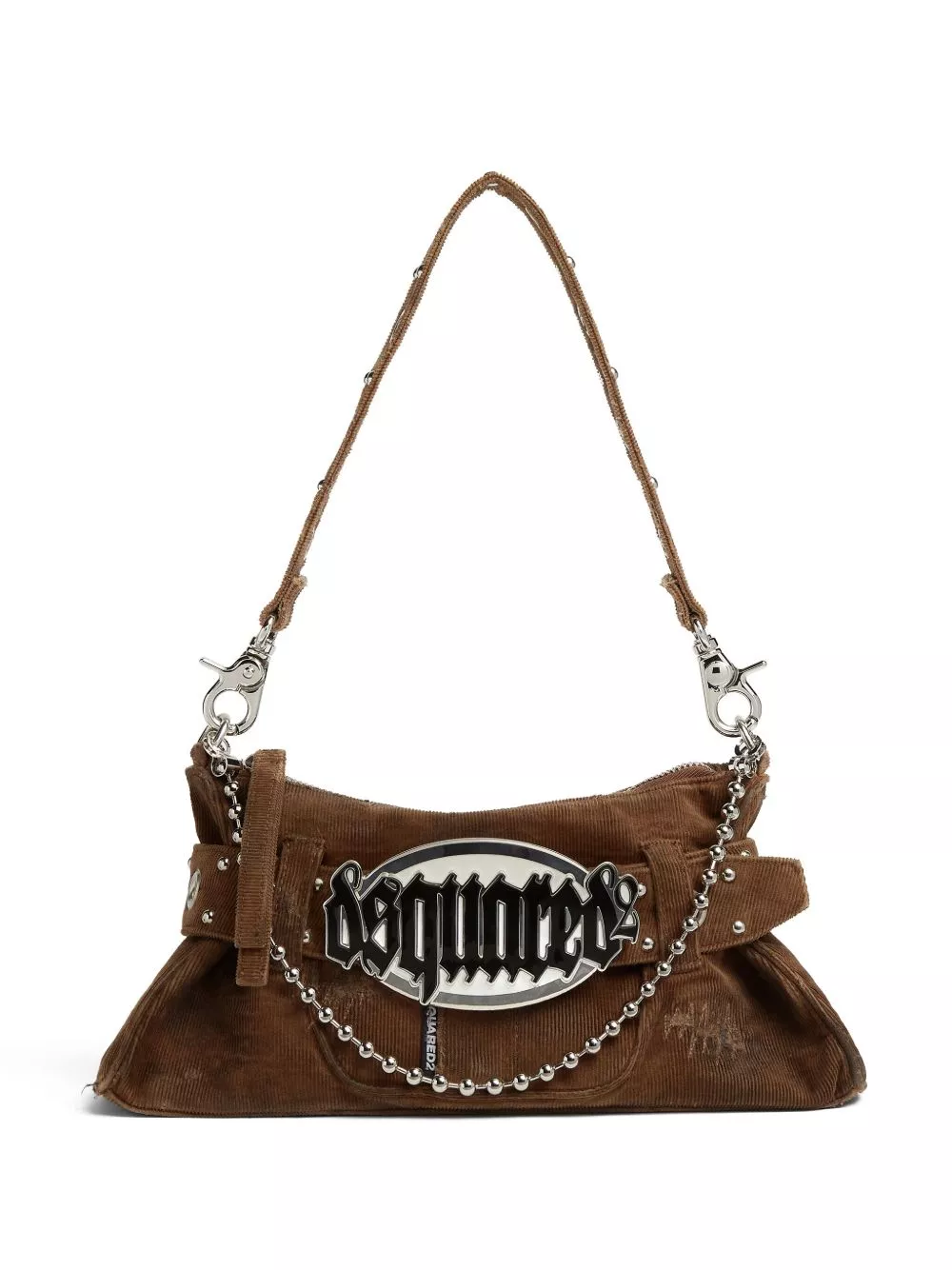 Affordable DSQUARED2 Gothic corduroy shoulder bag Women 0206