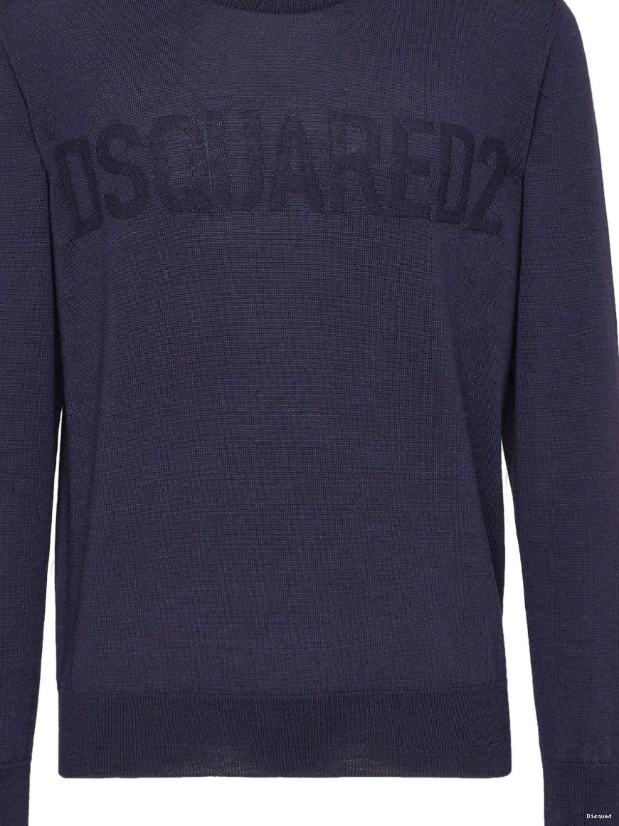 Cheap crew-neck Men DSQUARED2 logo-print jumper 0213