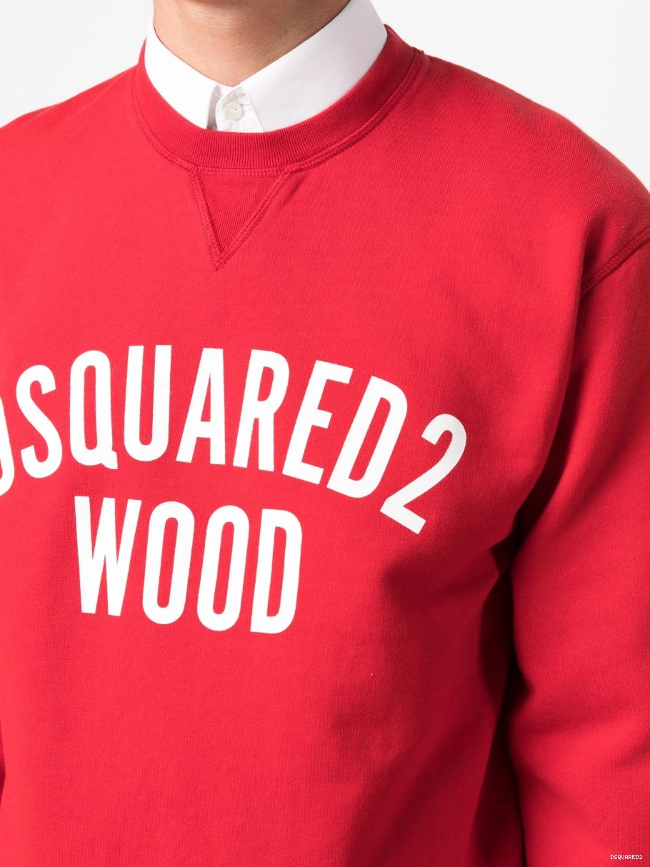 Disqued DSQUARED2 cotton logo-print sweatshirt Men 0218