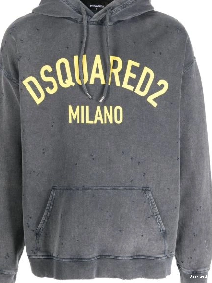 Disqued pullover hoodie DSQUARED2 logo-print Men 0220