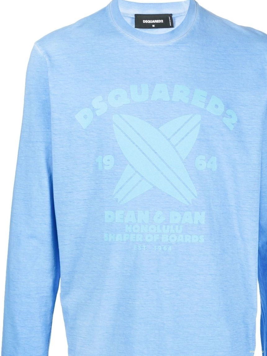 Affordable Men DSQUARED2 logo-print sweatshirt detail 0215