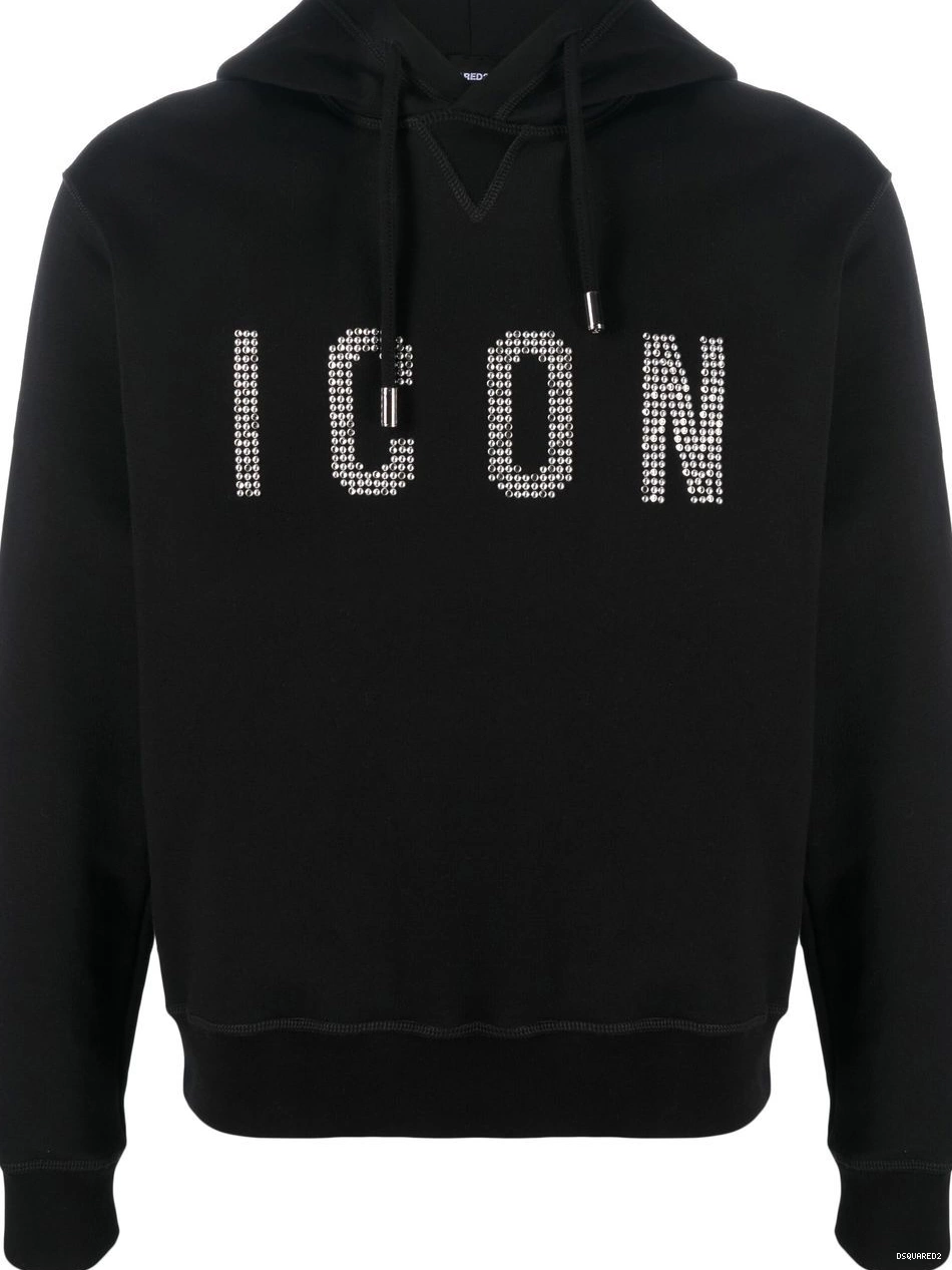 Cheap hoodie studded DSQUARED2 Men Icon 0211