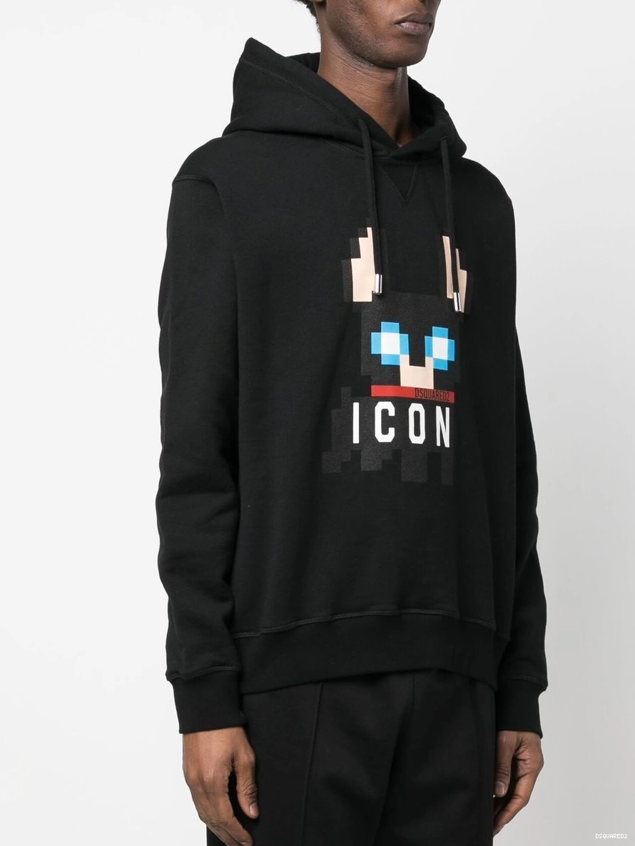 Disqued DSQUARED2 hoodie Men cotton Icon-print 0214