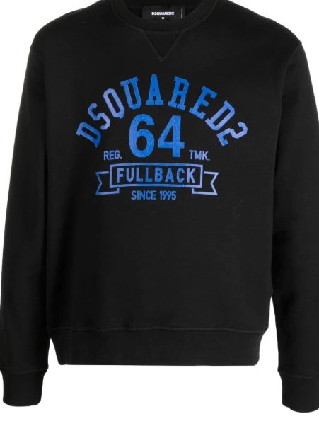 Cheap cotton sweatshirt Men logo-print DSQUARED2 0212