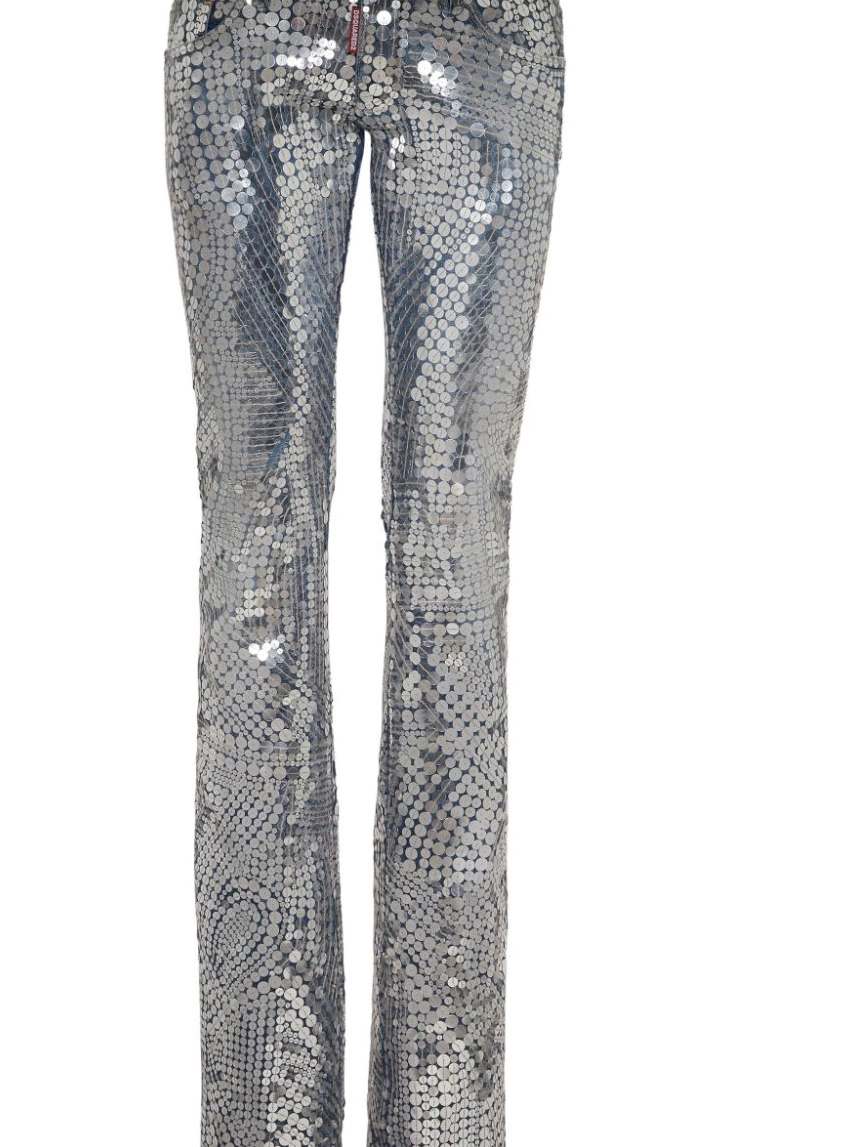 Affordable sequin-embellished denim jeans Men DSQUARED2 0212