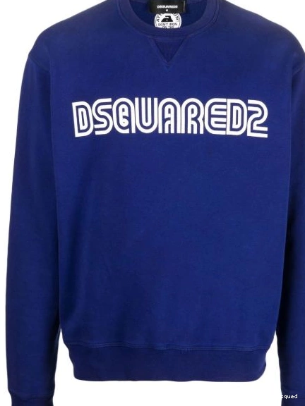 Affordable logo DSQUARED2 sweatshirt crew-neck Men 0222