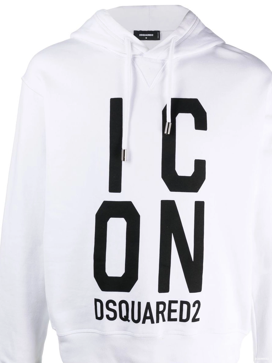 Cheap hoodie cotton Men Icon-print DSQUARED2 0212