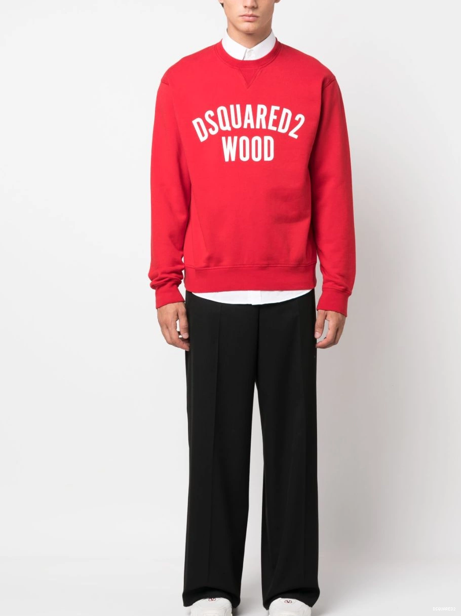 Disqued DSQUARED2 cotton logo-print sweatshirt Men 0218