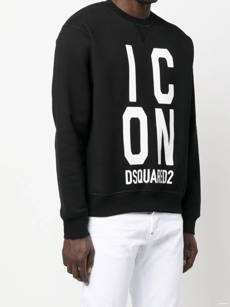 Cheap Men DSQUARED2 Icon logo-print sweatshirt cotton 0216