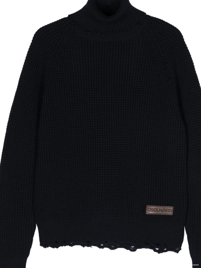 Disqued Men wool DSQUARED2 roll-neck jumper 0211