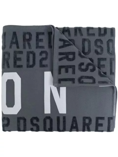 Affordable DSQUARED2 all-over-logo cotton towel Men 0206