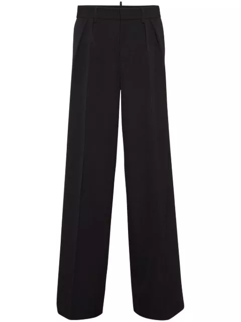 Cheap DSQUARED2 tailored wool trousers Women 0202