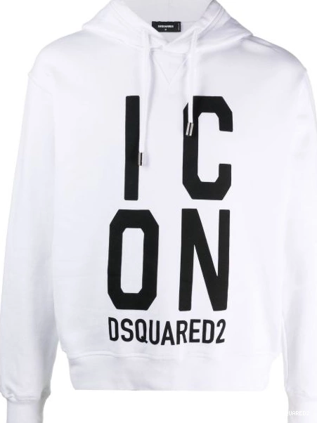 Cheap hoodie cotton Men Icon-print DSQUARED2 0212