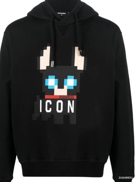 Disqued DSQUARED2 hoodie Men cotton Icon-print 0214