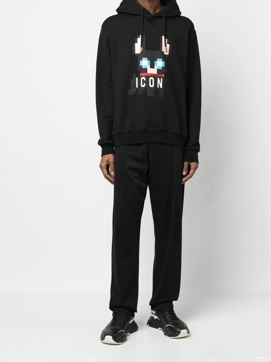 Disqued DSQUARED2 hoodie Men cotton Icon-print 0214