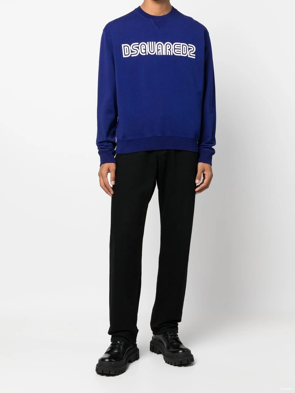 Affordable logo DSQUARED2 sweatshirt crew-neck Men 0222