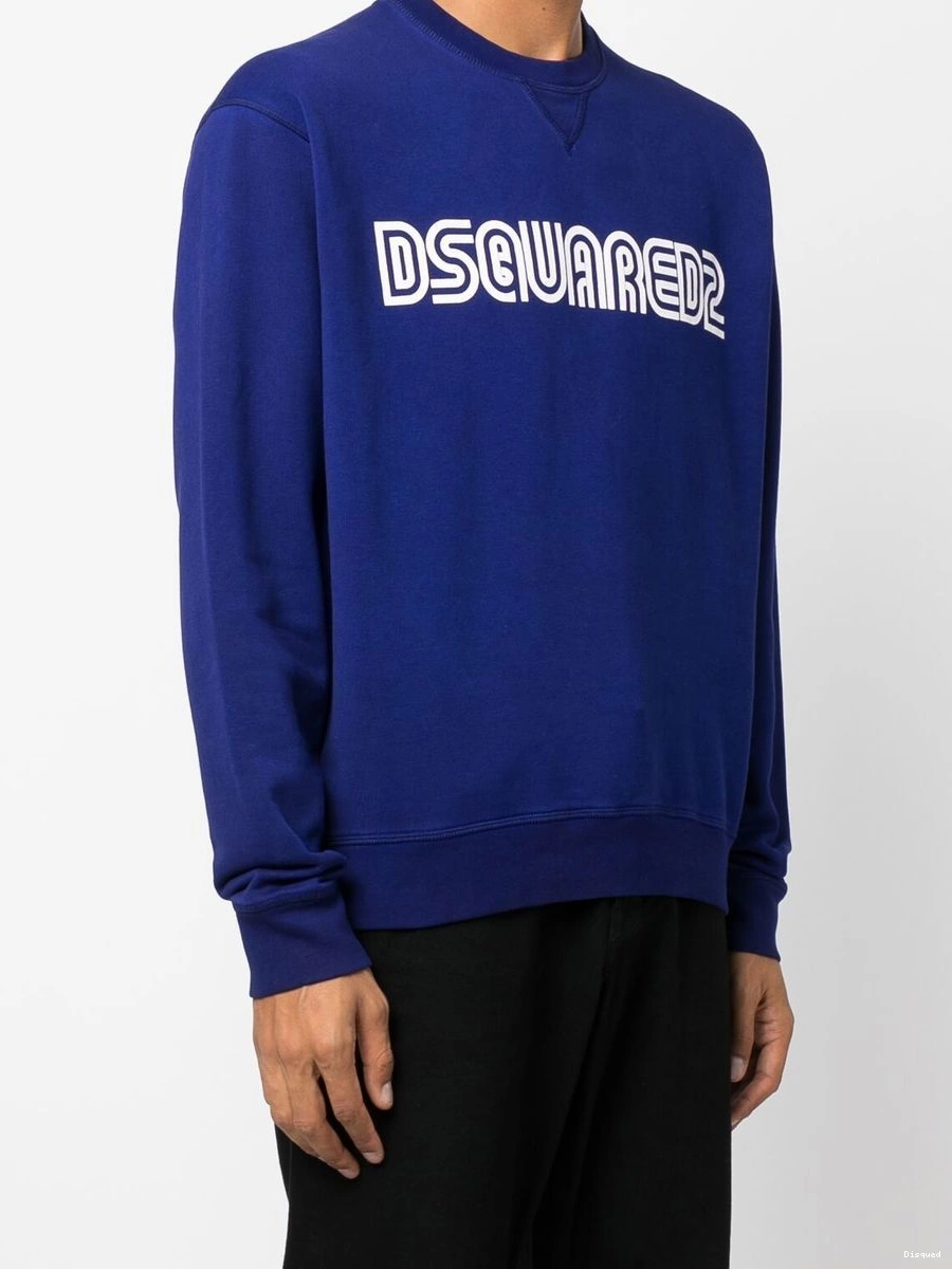 Affordable logo DSQUARED2 sweatshirt crew-neck Men 0222