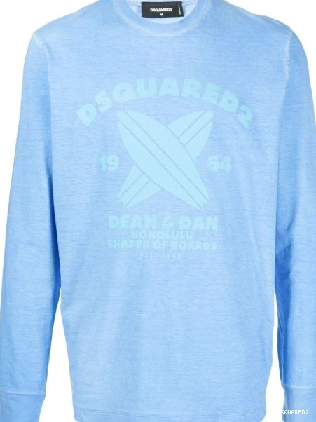 Affordable Men DSQUARED2 logo-print sweatshirt detail 0215