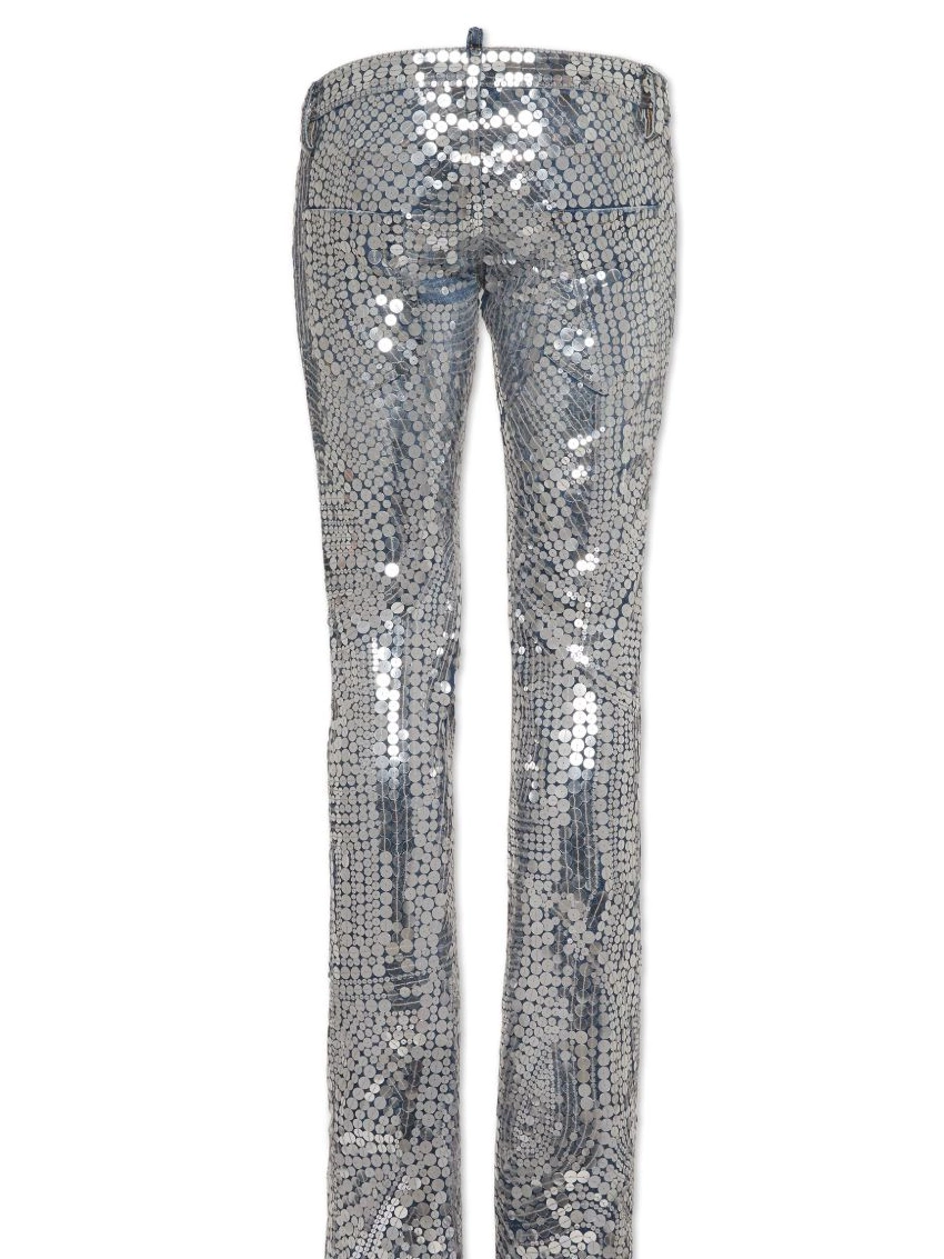 Affordable sequin-embellished denim jeans Men DSQUARED2 0212