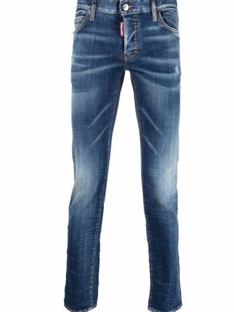 Affordable stonewashed skinny DSQUARED2 Men jeans 0213